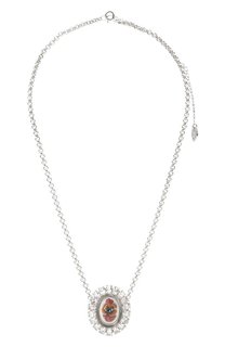 Колье с фиалкой Secrets jewelry