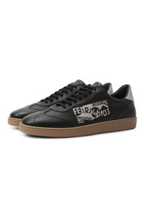 Кожаные кеды Garda Ferragamo