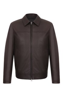 Кожаная куртка Brioni