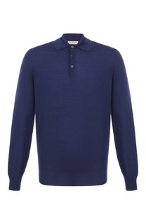 Поло из шерсти и кашемира Brunello Cucinelli