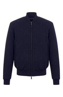 Шерстяной бомбер Emporio Armani
