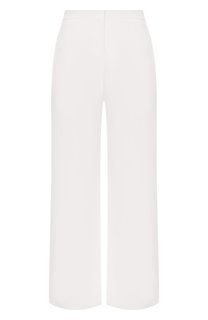Брюки из вискозы и льна Max Mara Studio
