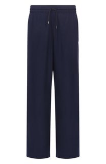 Брюки изо льна и вискозы Emporio Armani