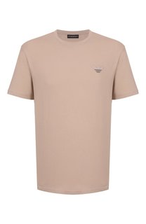 Хлопковая футболка Emporio Armani