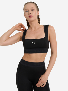 Топ бра спортивный PUMA Move Lace Bra, Черный