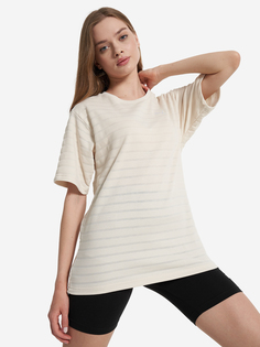 Футболка женская PUMA Ess Elevated, Бежевый