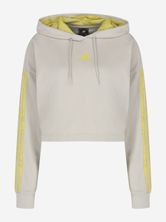 Худи женское adidas, Серый