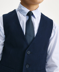 Галстук на резинке синий Gulliver