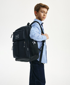 Рюкзак для мальчика синий Gulliver