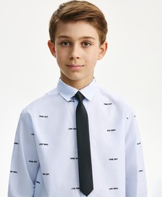 Галстук на резинке синий Gulliver