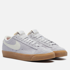 Женские кроссовки Nike Wmns Blazer Low 77 Vintage, цвет серый, размер 36.5 EU
