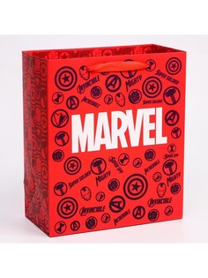 Пакет подарочный, 23х27х11.5 см, упаковка, мстители Marvel