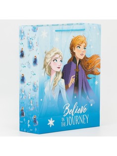 Пакет подарочный, 31×40×11.5 см, упаковка, холодное сердце Disney