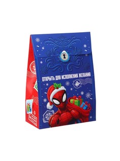 Коробка новогодняя подарочная Marvel