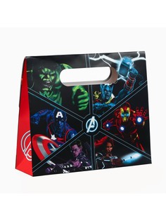 Пакет подарочный-коробка Marvel