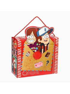Пакет подарочный-коробка новогодний, 27×23×12 см, гравити фолз Disney