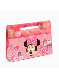 Пакет подарочный-коробка, подарочная упаковка, 40х30х12 см, минни маус Disney