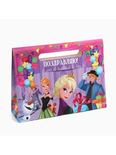 Пакет подарочный-коробка, подарочная упаковка Disney