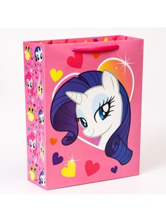 Пакет подарочный, 31х40х11.5 см, упаковка, my little pony Hasbro