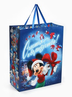 Пакет подарочный новогодний ламинированный Disney