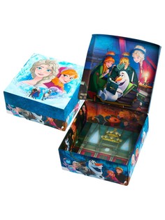 Подарочная коробка складная с 3д, холодное сердце, 15 х 15 х 7 см Disney