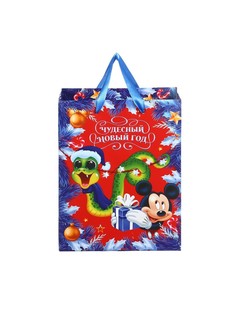 Пакет подарочный новогодний Disney