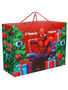 Пакет подарочный-коробка Marvel