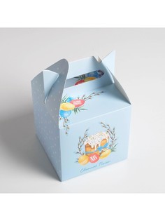 Коробка кондитерская складная, упаковка Дарите счастье