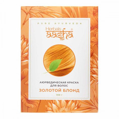 Краска для волос на основе хны золотой блонд ( Aasha Herbals