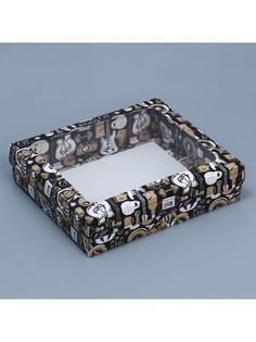 Коробка подарочная, упаковка, Дарите счастье