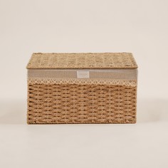 Корзина для хранения sl home, плетеная, ручной работы, 30×20×15,5 см