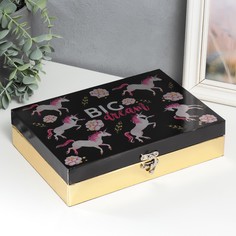 Шкатулка дерево No Brand