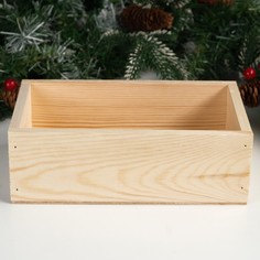 Кашпо деревянное 24.5×14×8 см Дарим красиво