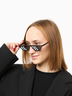 Очки солнцезащитные пиксельные onesun, uv 375, дужка 14.8 см, ширина 15.1 см, линза 6.2×3 см