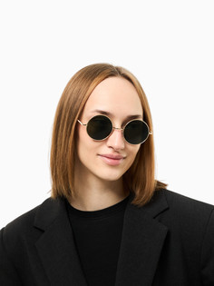 Очки солнцезащитные onesun, uv 400, 14×13×4.6 см, линза 4.6×4.6 см, зеленые