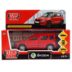 Машина металлическая SKODA, Технопарк YETI-RD
