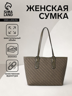 Сумка женская на молнии, средний размер, цвет зеленый No Brand
