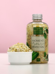 Соль для ванны с лепестками душицы moment of your perfection, 370 г, beauty fox