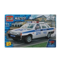Конструктор ПОЛИЦИЯ LADA, Город мастеров 30058-CY