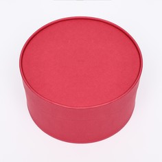 Подарочная коробка frilly красный бархат, завальцованная без окна, 21×11 см Upak Land
