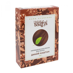 Аюрведическая краска для волос Дикий Каштан Aasha Herbals