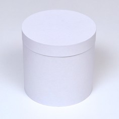 Шляпная коробка белая, 23 х 23 см Upak Land