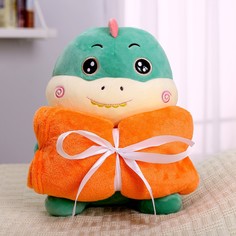 Мягкая игрушка с пледом Milo Toys