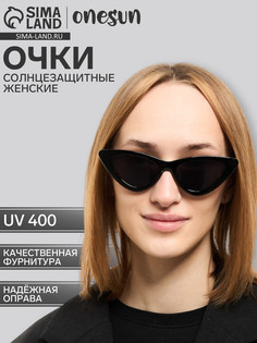 Очки солнцезащитные женские onesun, uv 400, дужка 14 см, ширина 15 см, линза 4×5 см