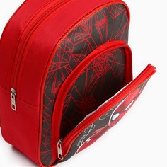 Рюкзак детский для мальчика с карманом, 23×19×6 см, человек-паук Marvel