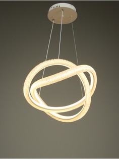 Люстра caroline 50вт led 4000-6000к белая 43х43х19+120см Bayer Lux