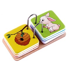 Развивающая игрушка из дерева Лесная мастерская