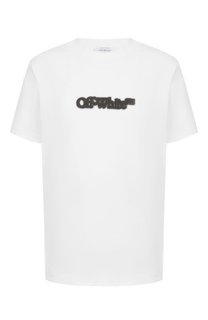 Хлопковая футболка Off-White