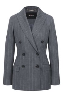 Жакет изо льна и шерсти Kiton