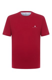 Хлопковая футболка Brunello Cucinelli